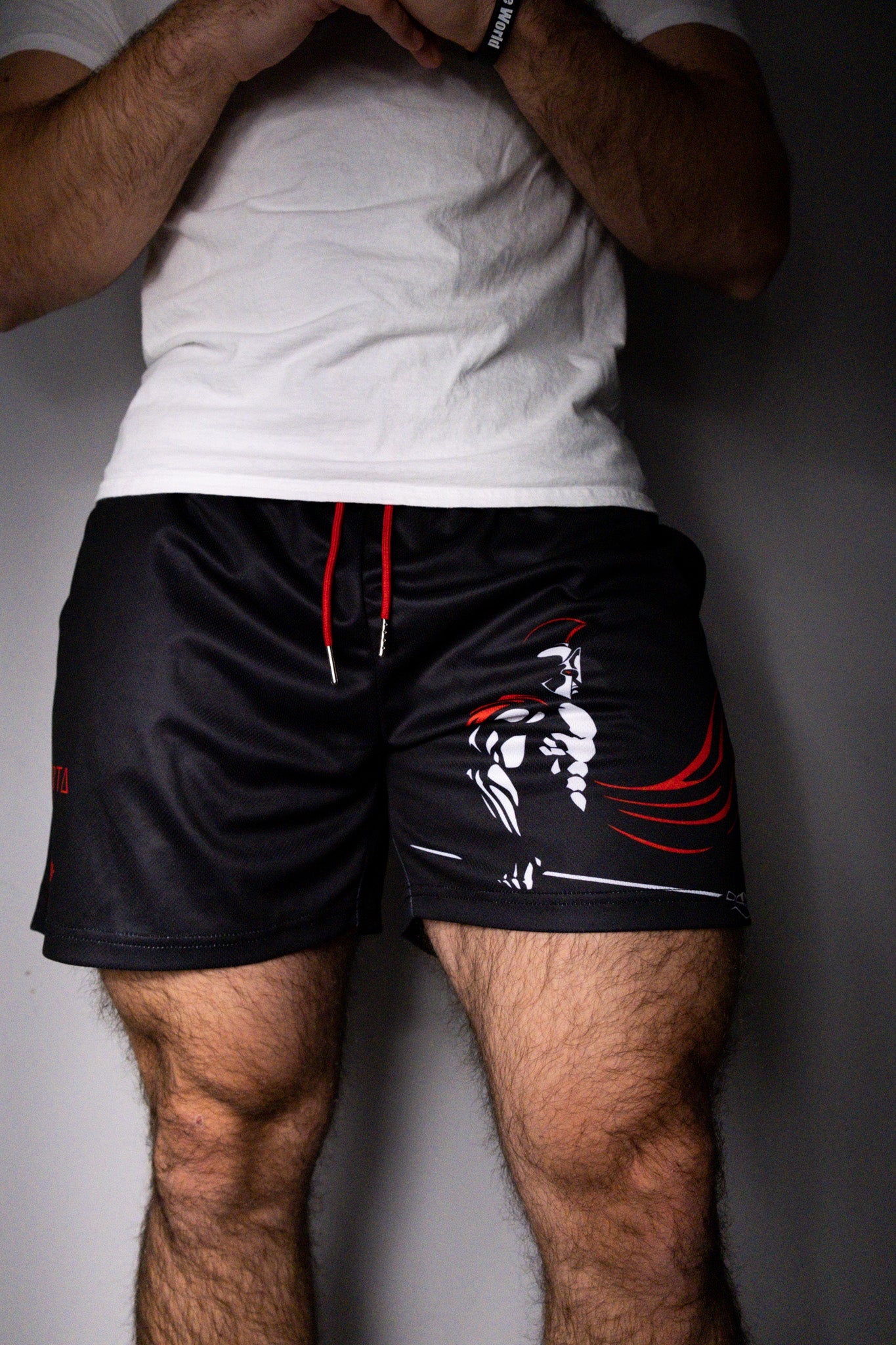 Ultimate fitness shorts built to make you look good while performing your best in the gym. Comfortable to rock during deadlifts and on a casual night out, these 5 inch inseam shorts are perfect for all occasions.